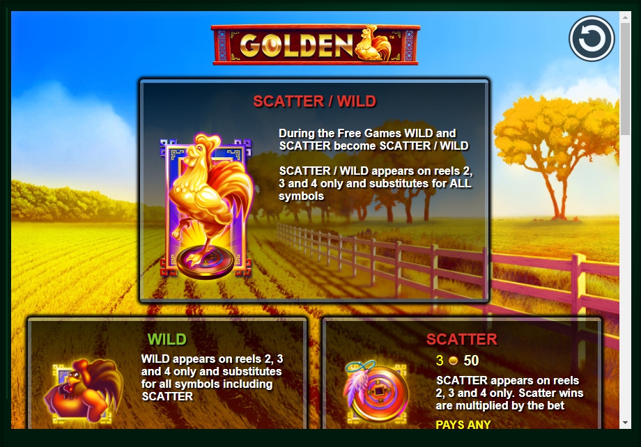 golden hen slot machine detail image 3