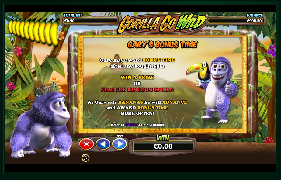 gorilla go wild slot machine detail image 3
