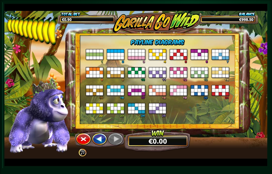 gorilla go wild slot machine detail image 0