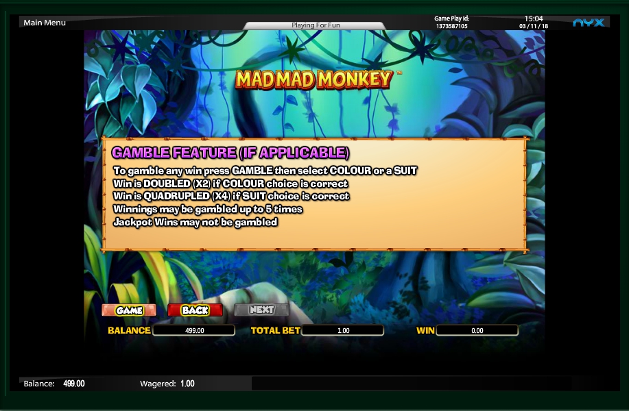 mad mad monkey slot machine detail image 0