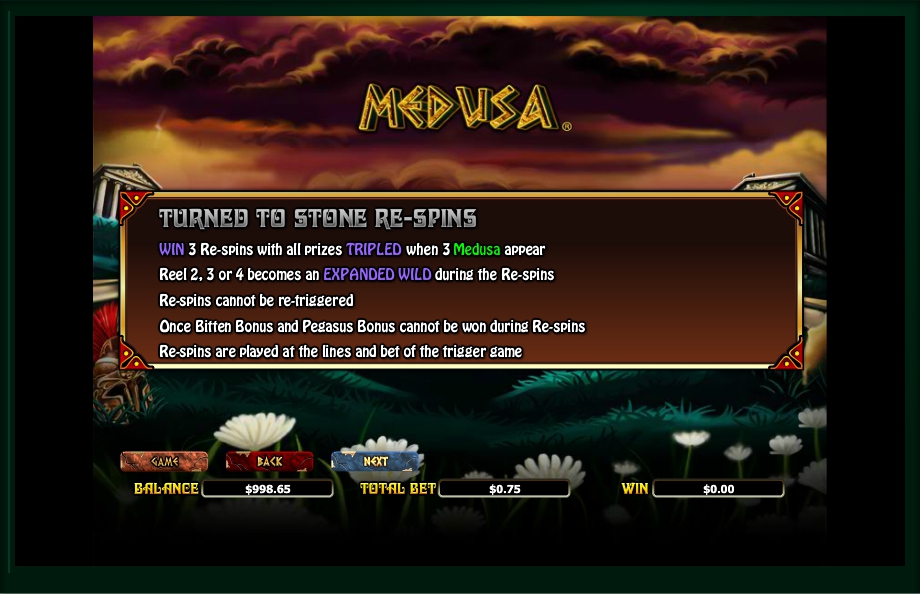medusa ii slot machine detail image 5
