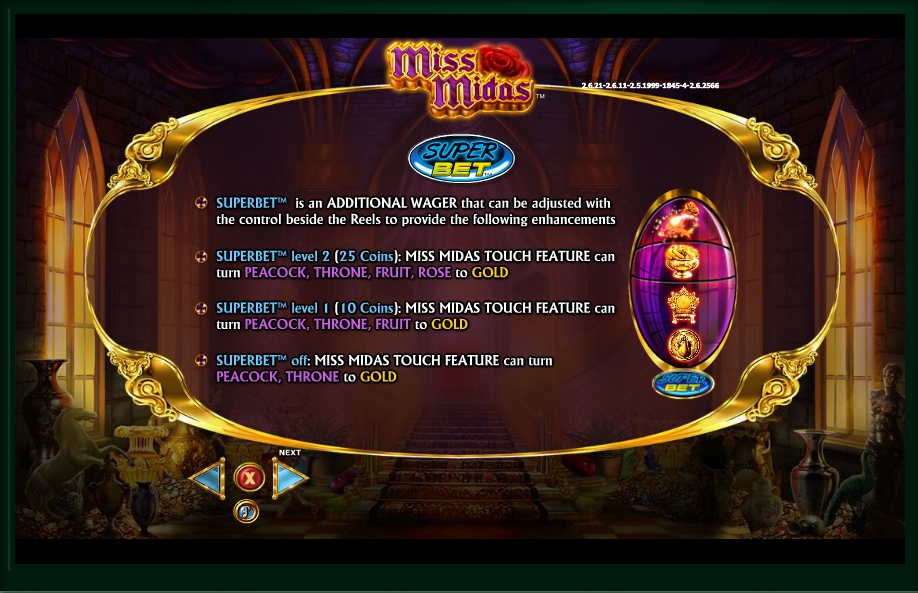 miss midas slot machine detail image 4