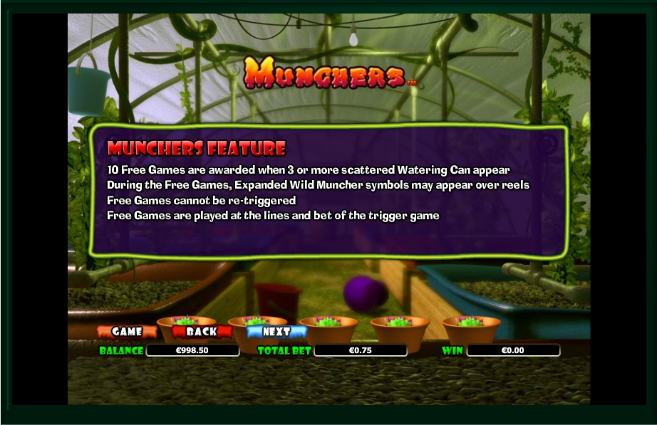 munchers slot machine detail image 3
