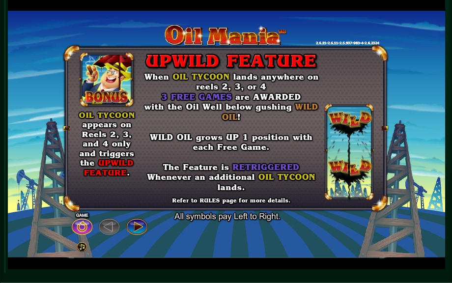 oil mania slot machine detail image 3