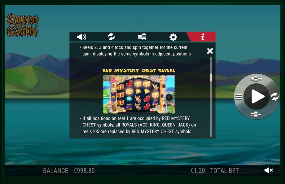 queen of the castle slot machine detail image 5