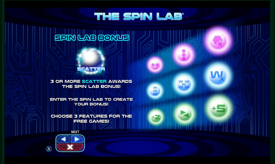 the spin lab slot machine detail image 5