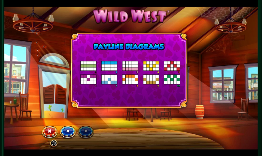 wild west slot machine detail image 0