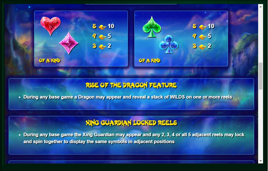 xing guardian slot machine detail image 3