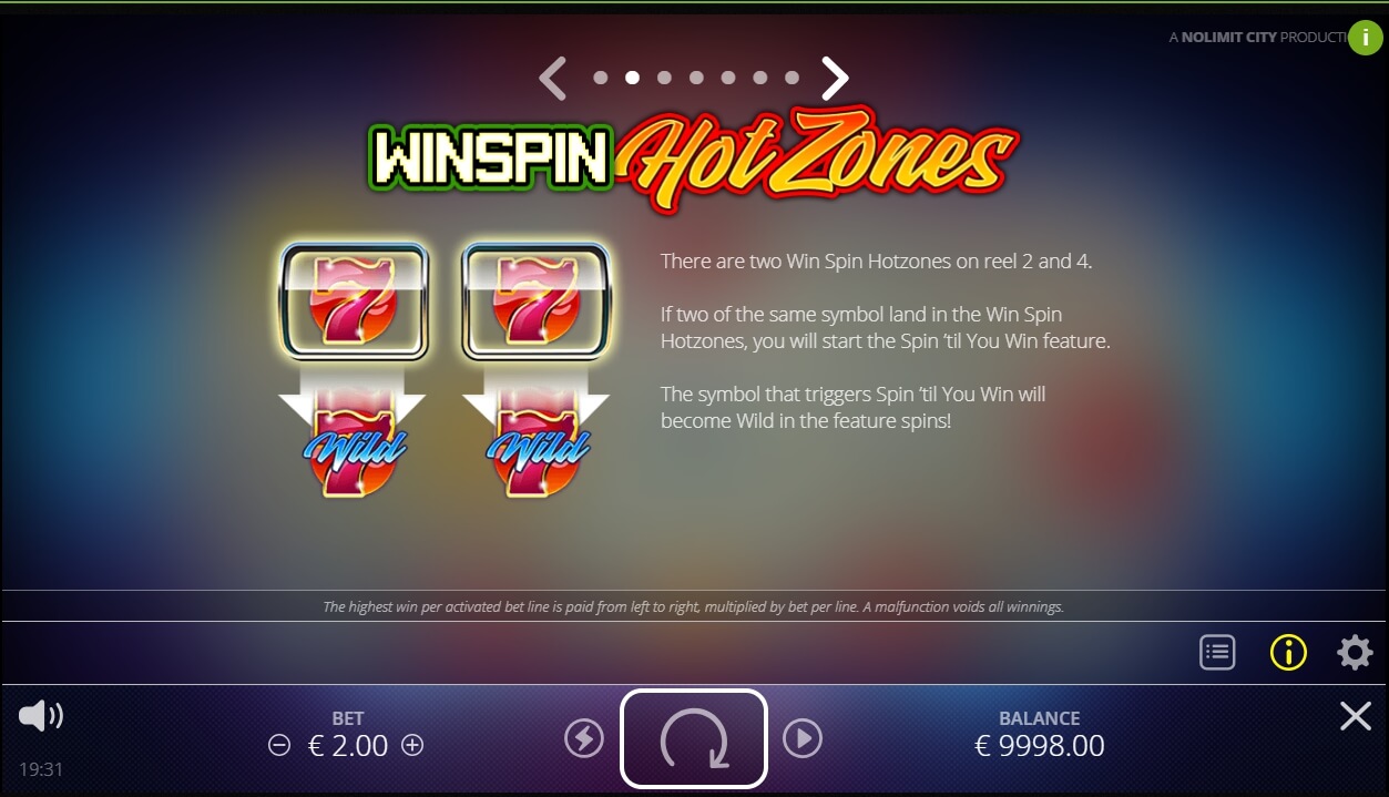 casino win spin slot machine detail image 5