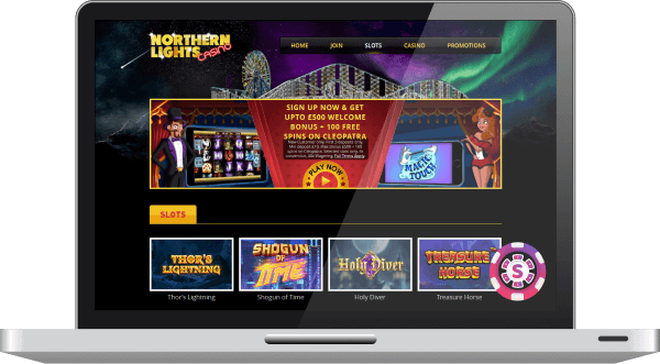 northern lights casino games