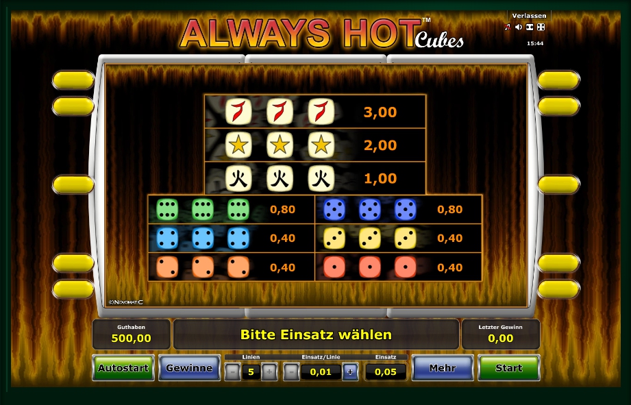 always hot cubes slot machine detail image 0