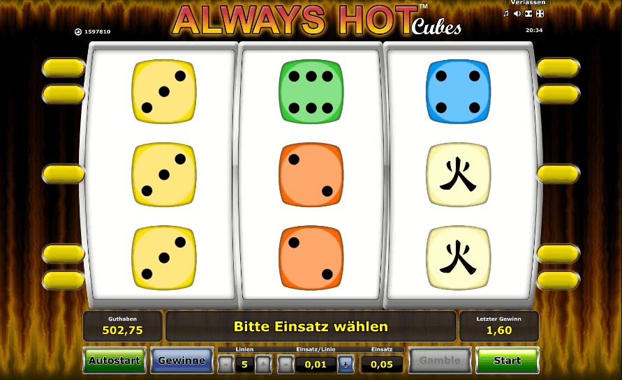 Always Hot Cubes slot play free