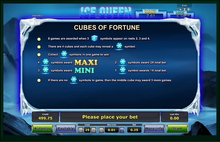 ice queen slot machine detail image 1