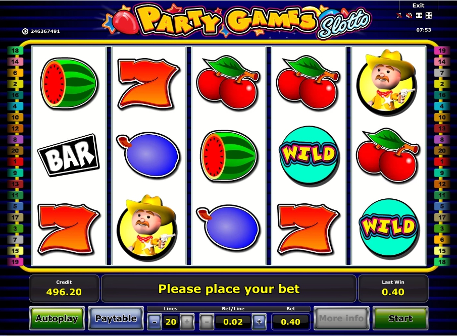 party games slotto slot machine detail image 1