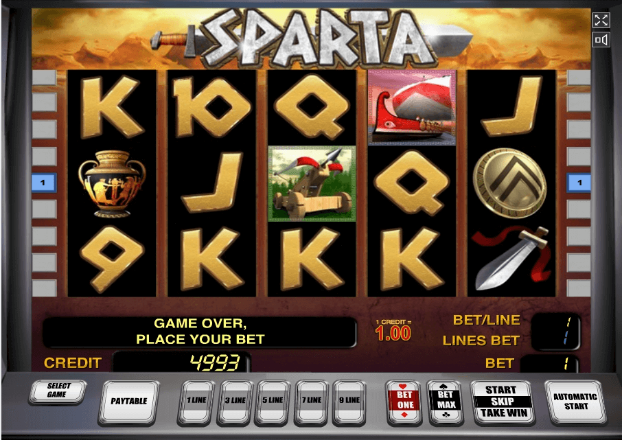 Sparta slot play free