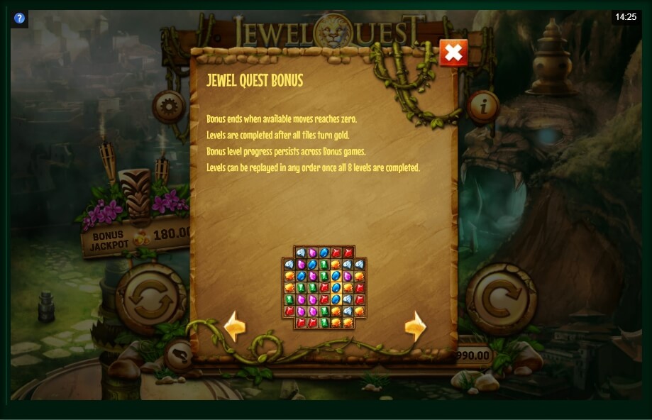jewel quest riches slot machine detail image 2