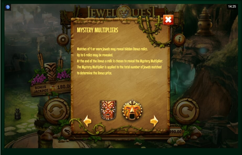 jewel quest riches slot machine detail image 1