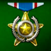 medal with a star - pacific attack