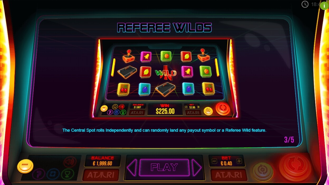 atari pong slot machine detail image 2
