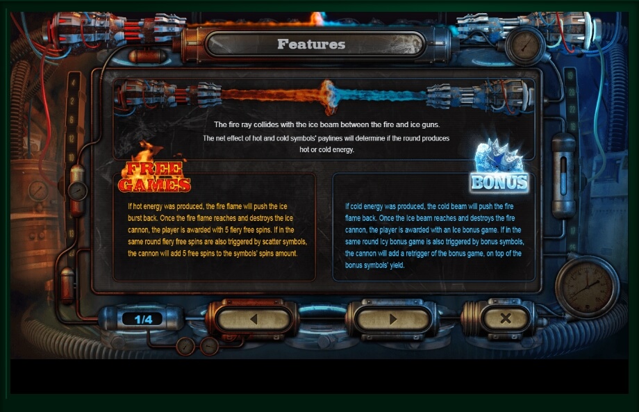 fire vs ice the eternal battle slot machine detail image 3