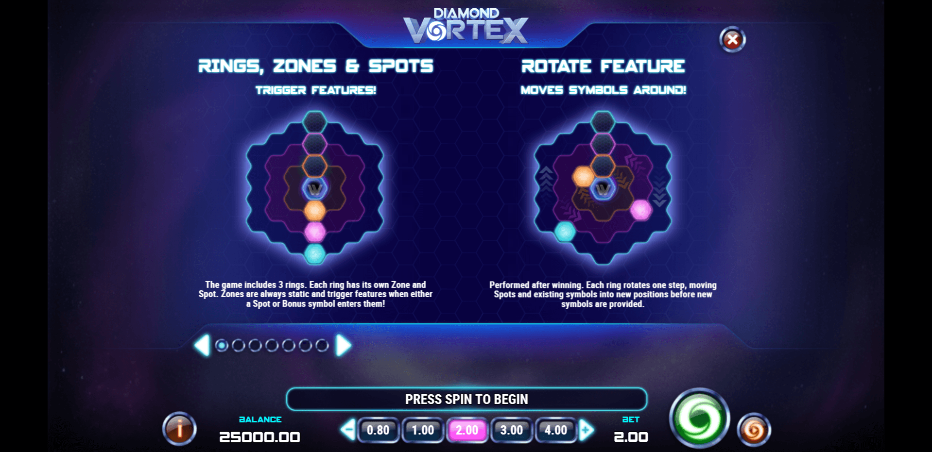 diamond vortex slot machine detail image 0