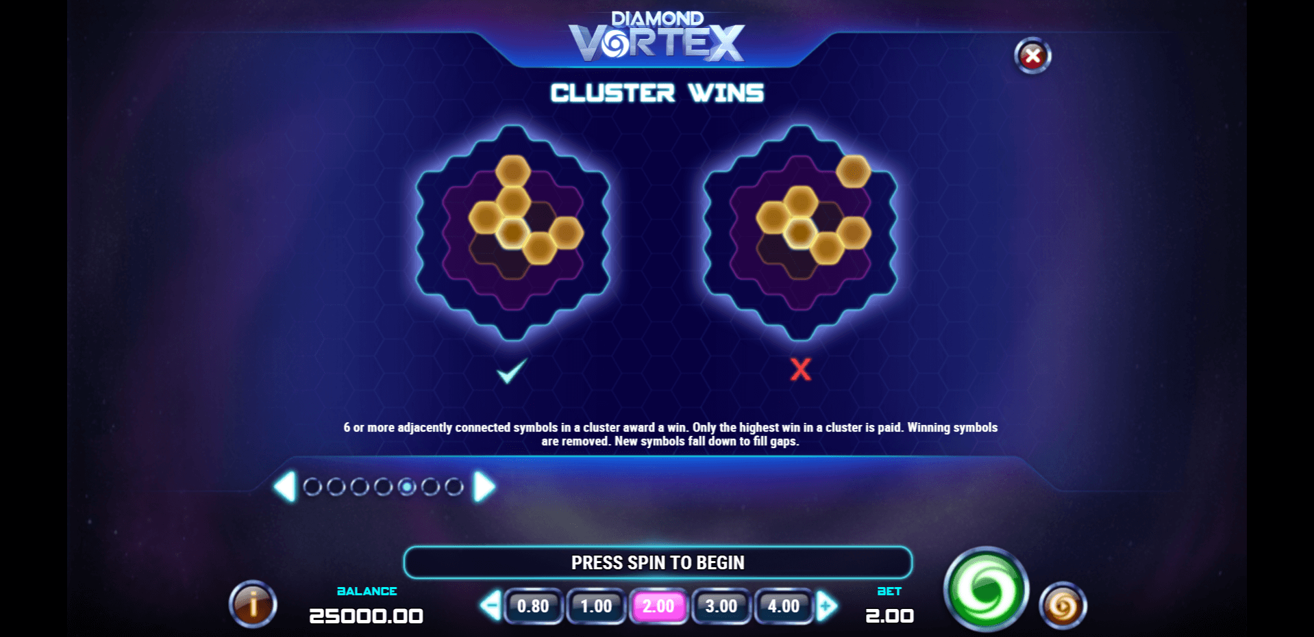 diamond vortex slot machine detail image 4