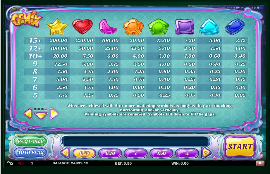 gemix slot machine detail image 0