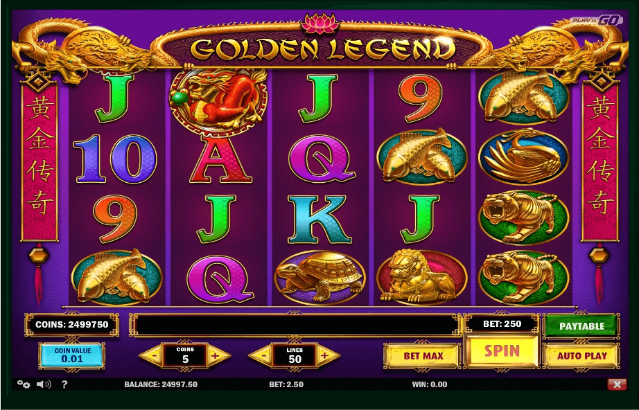 Golden Legend slot play free