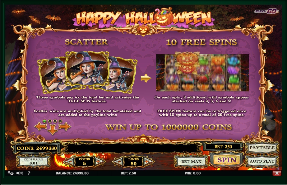 happy halloween slot machine detail image 3