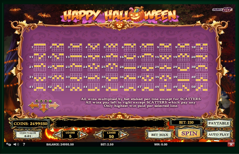 happy halloween slot machine detail image 0