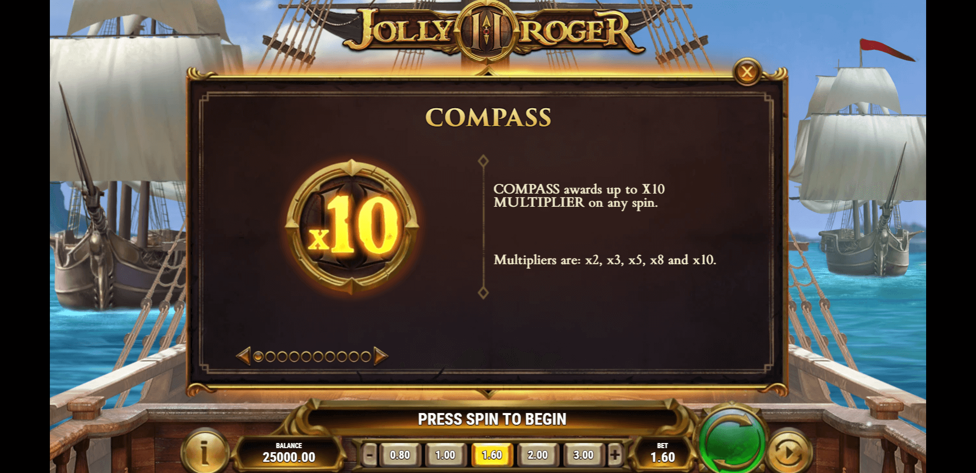 jolly roger 2 slot machine detail image 0