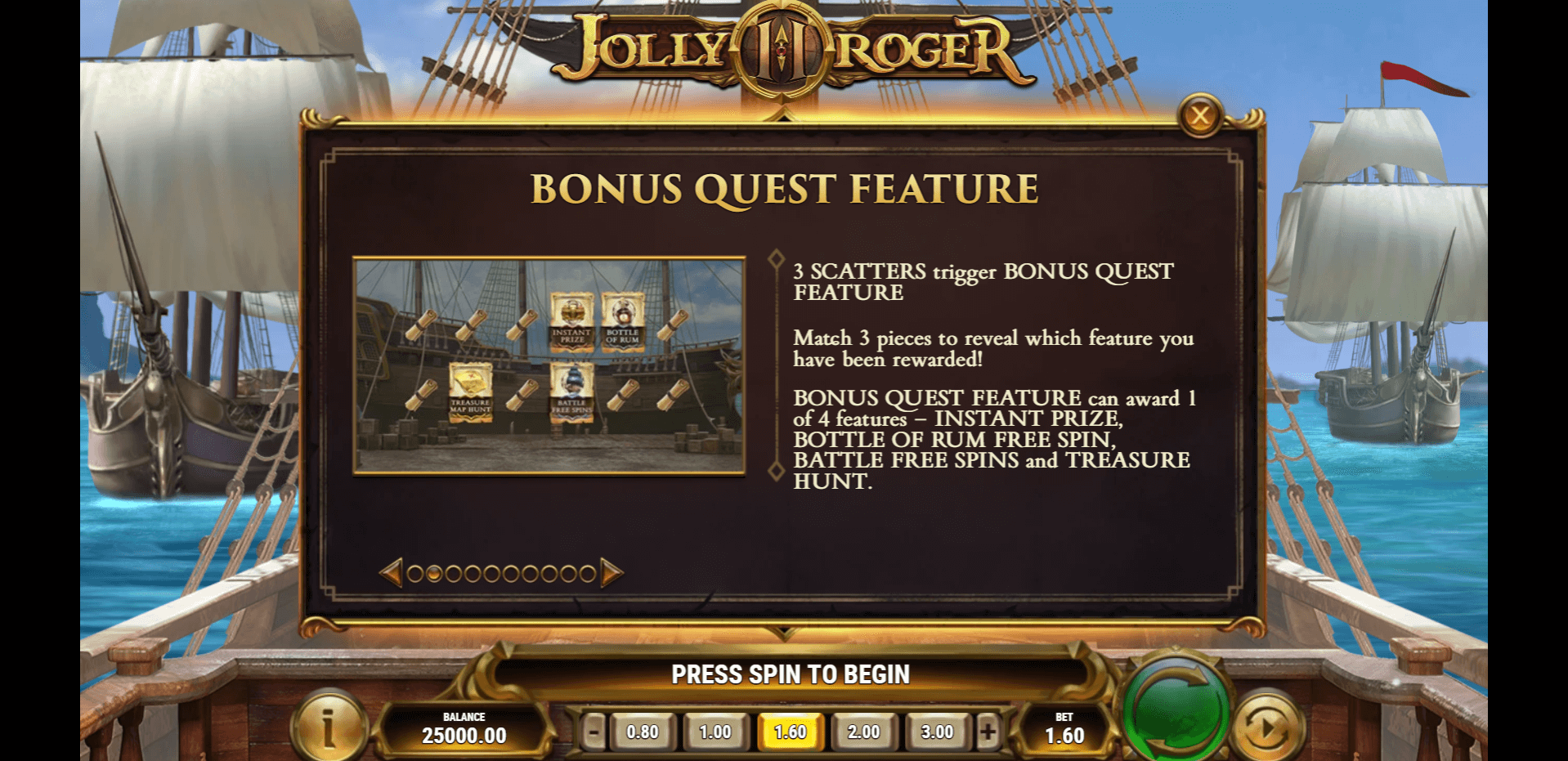 jolly roger 2 slot machine detail image 1