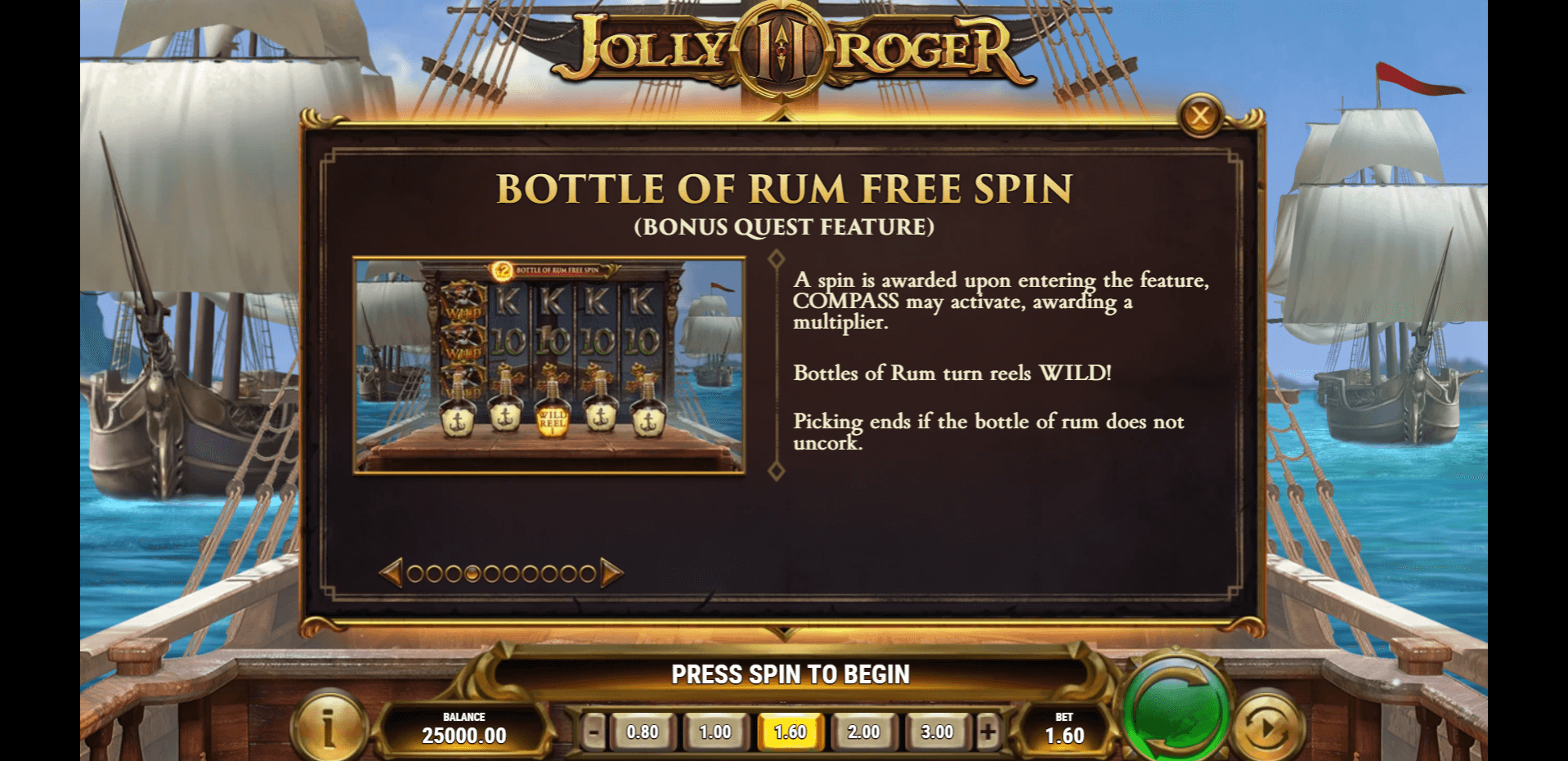 jolly roger 2 slot machine detail image 3