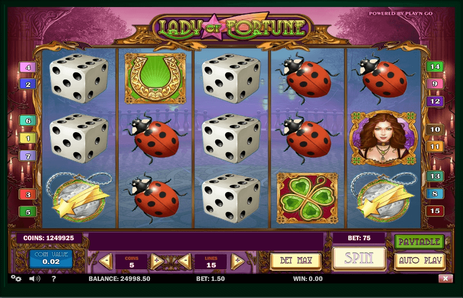 Lady of Fortune slot play free