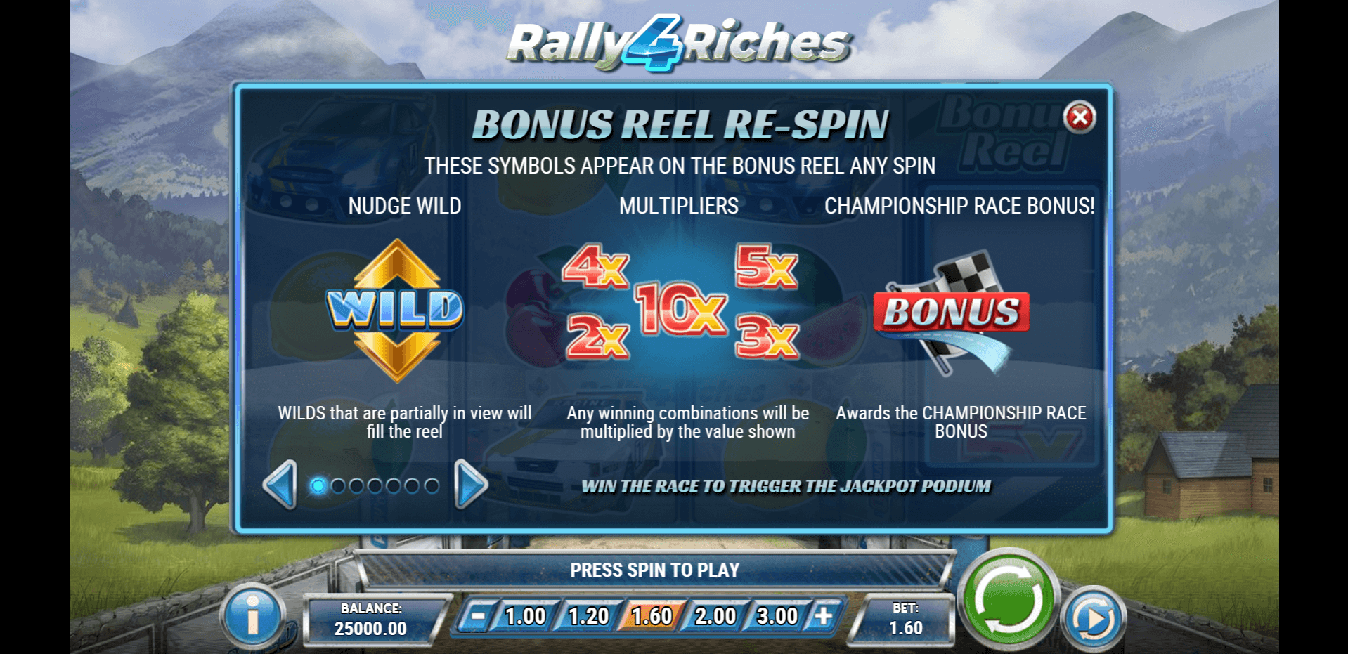 rally 4 riches slot machine detail image 0