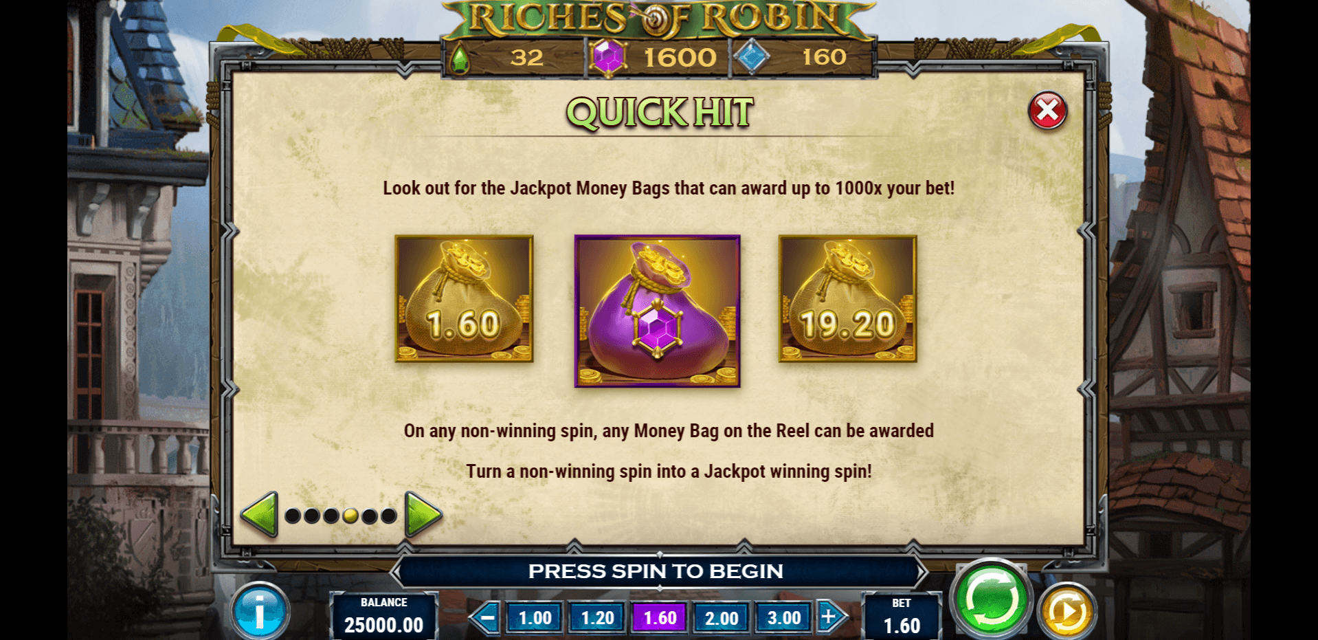 riches of robin slot machine detail image 3