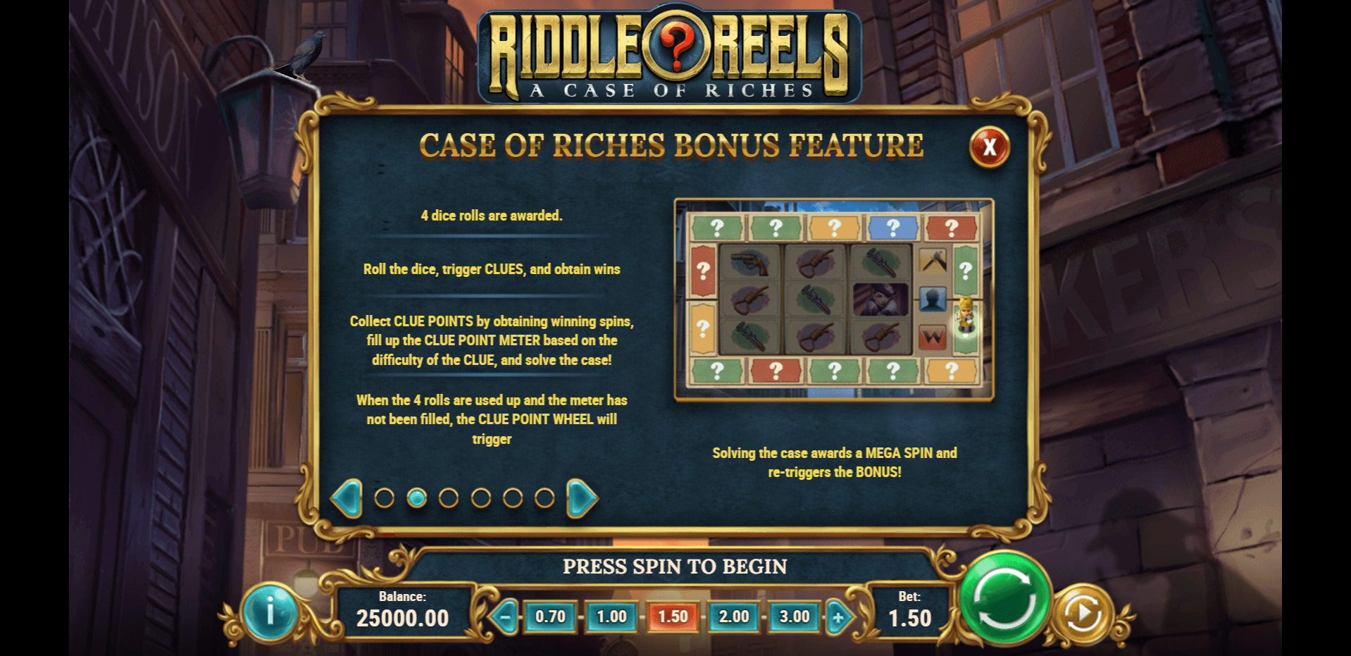 riddle reels slot machine detail image 1