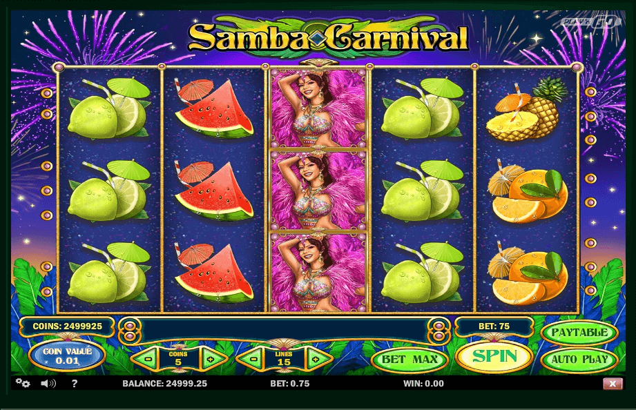 Samba Carnival slot play free