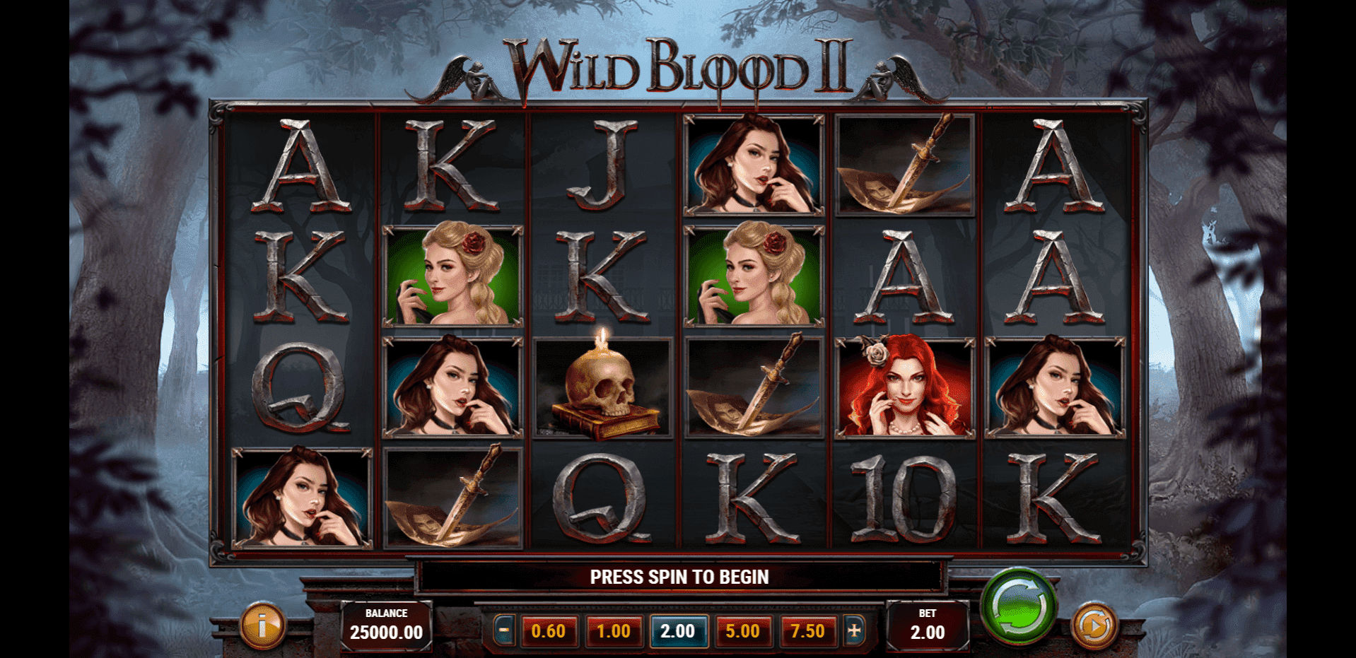 Wild Blood 2 slot play free