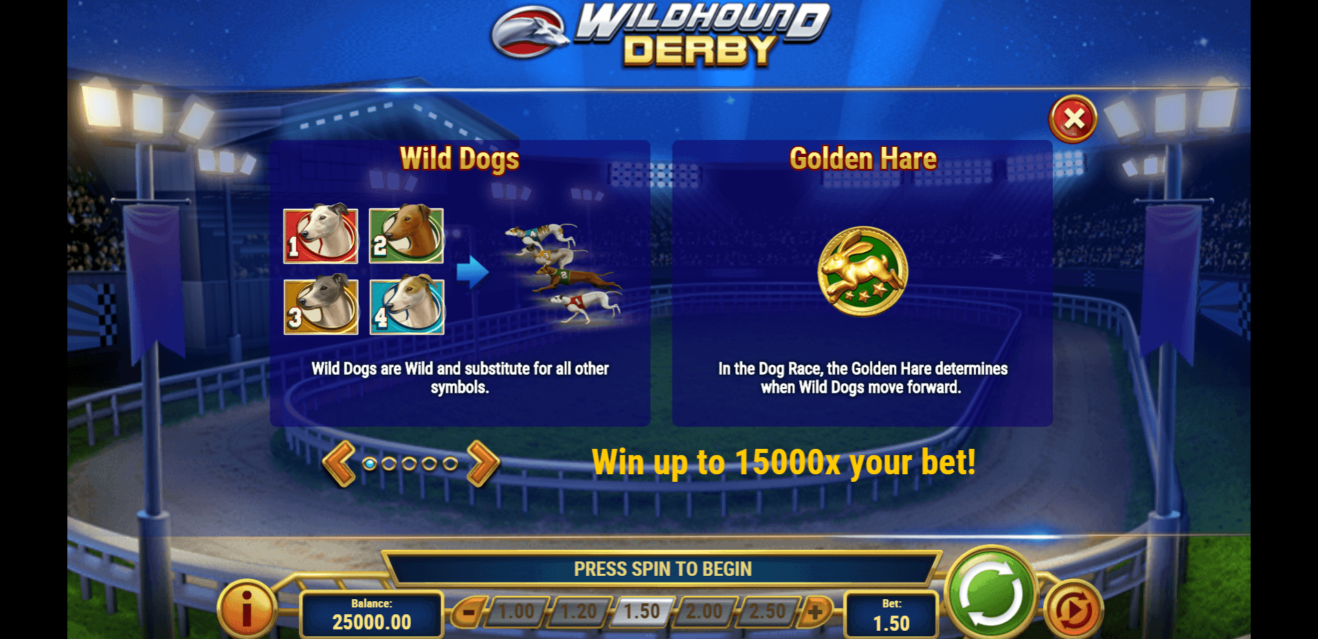 wildhound derby slot machine detail image 0