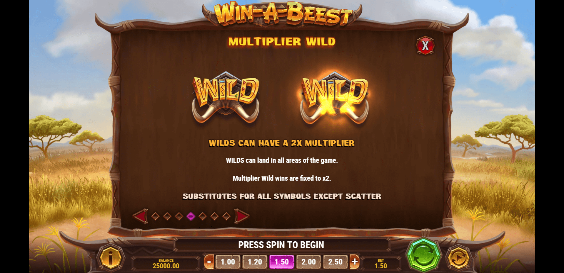 win a beest slot machine detail image 3
