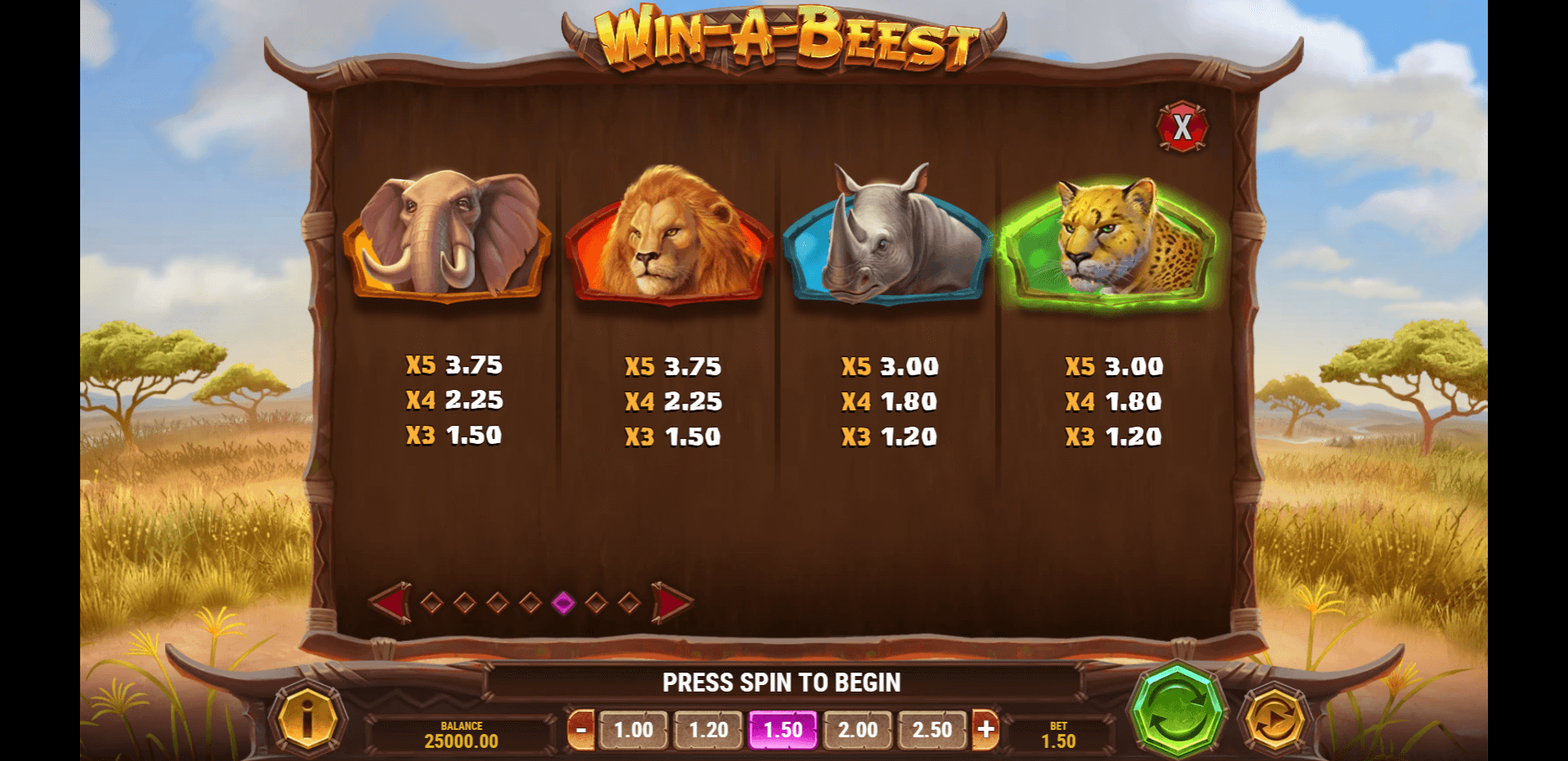 win a beest slot machine detail image 4