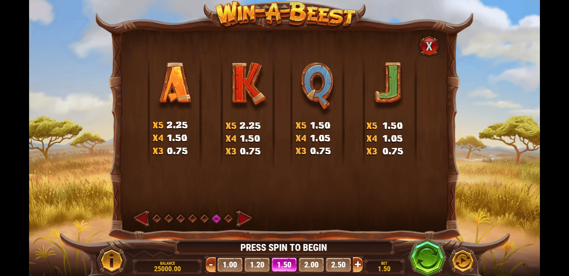 win a beest slot machine detail image 5