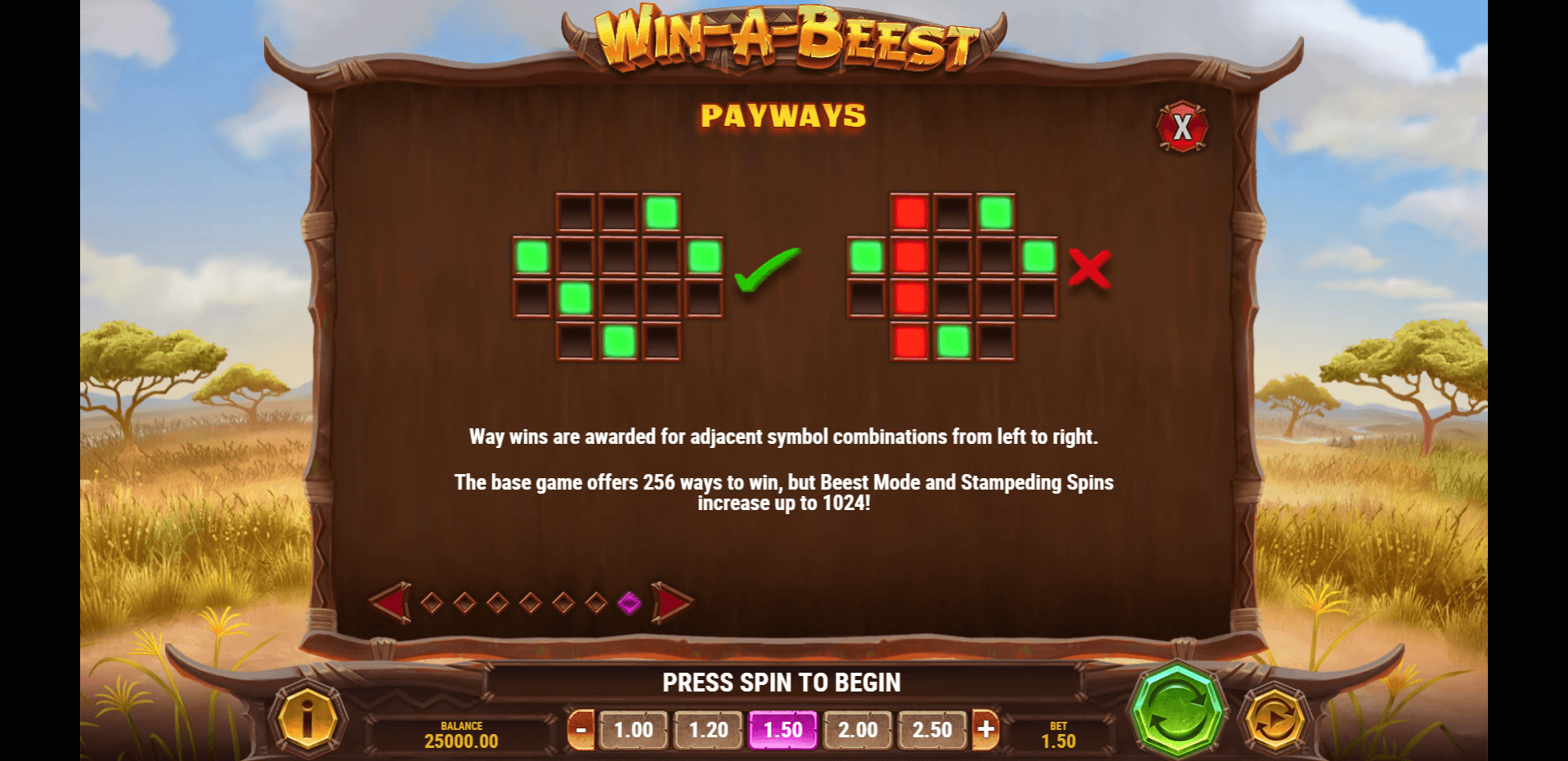 win a beest slot machine detail image 6