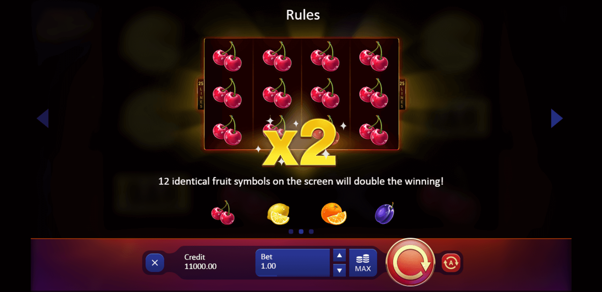 fruit supreme slot machine detail image 1
