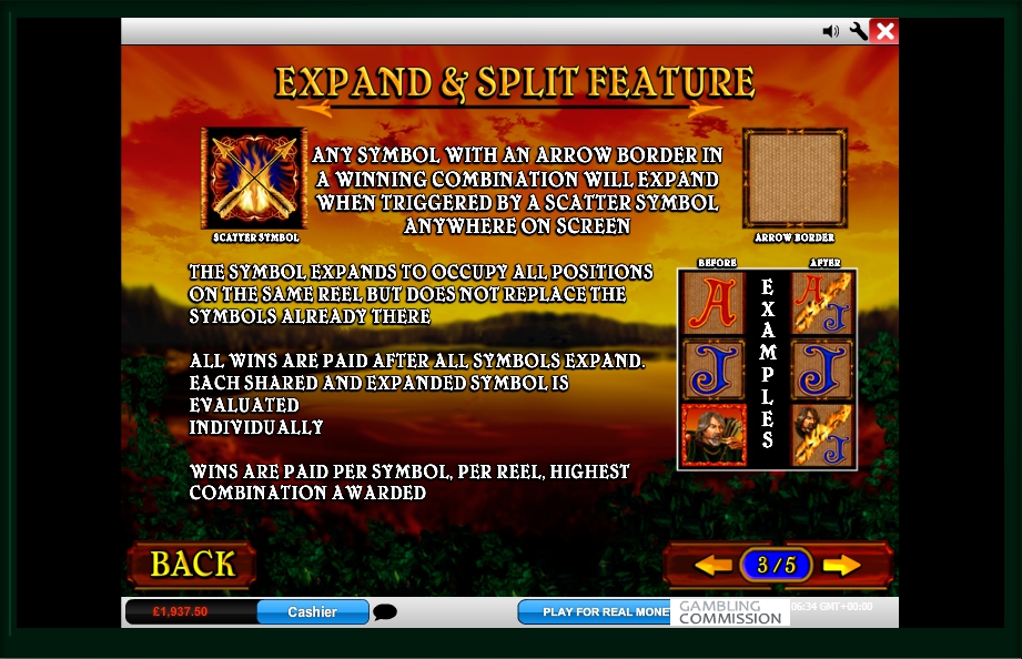archer slot machine detail image 2