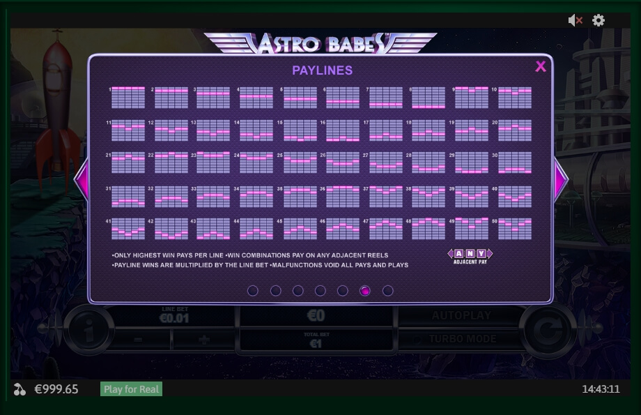 astro babes slot machine detail image 1