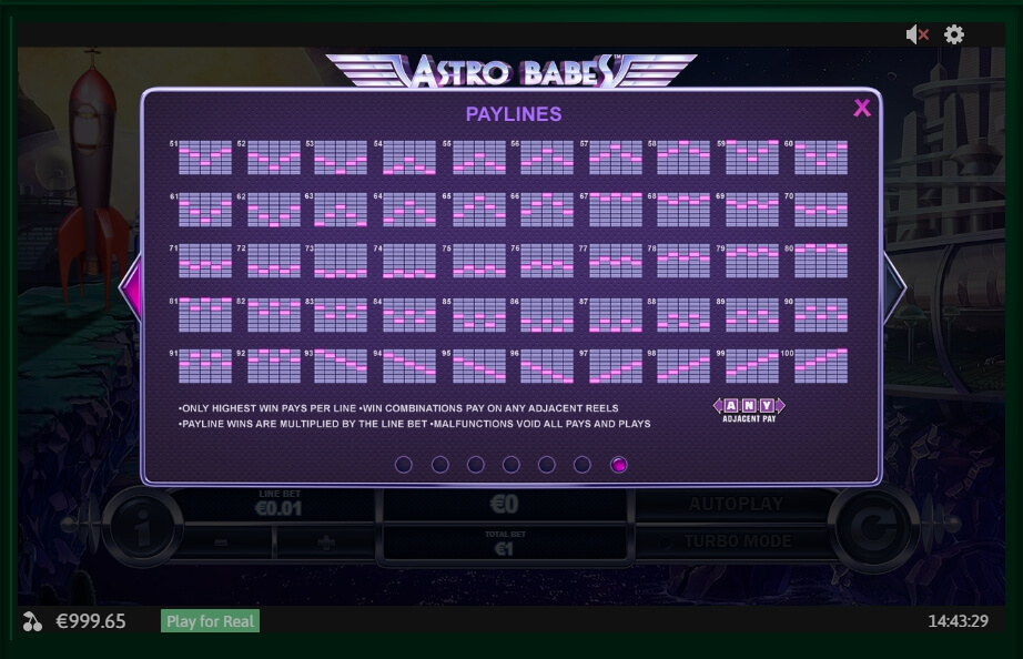 astro babes slot machine detail image 0