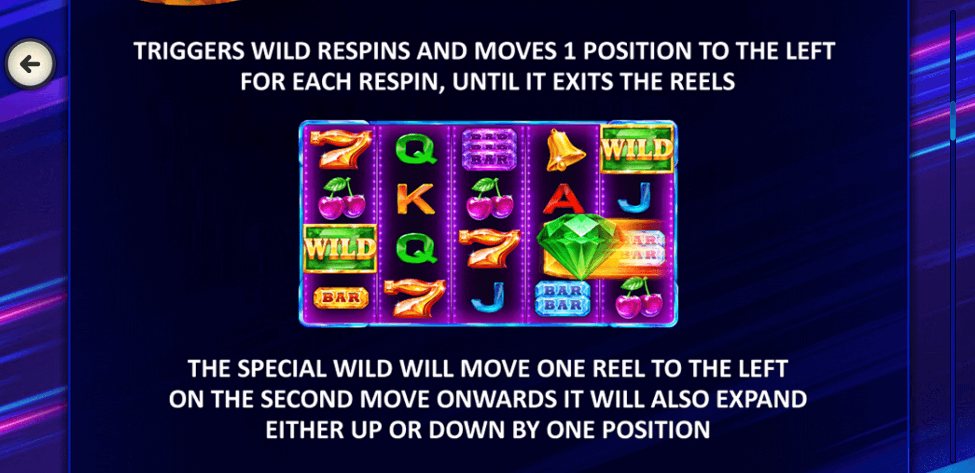 better wilds slot machine detail image 1