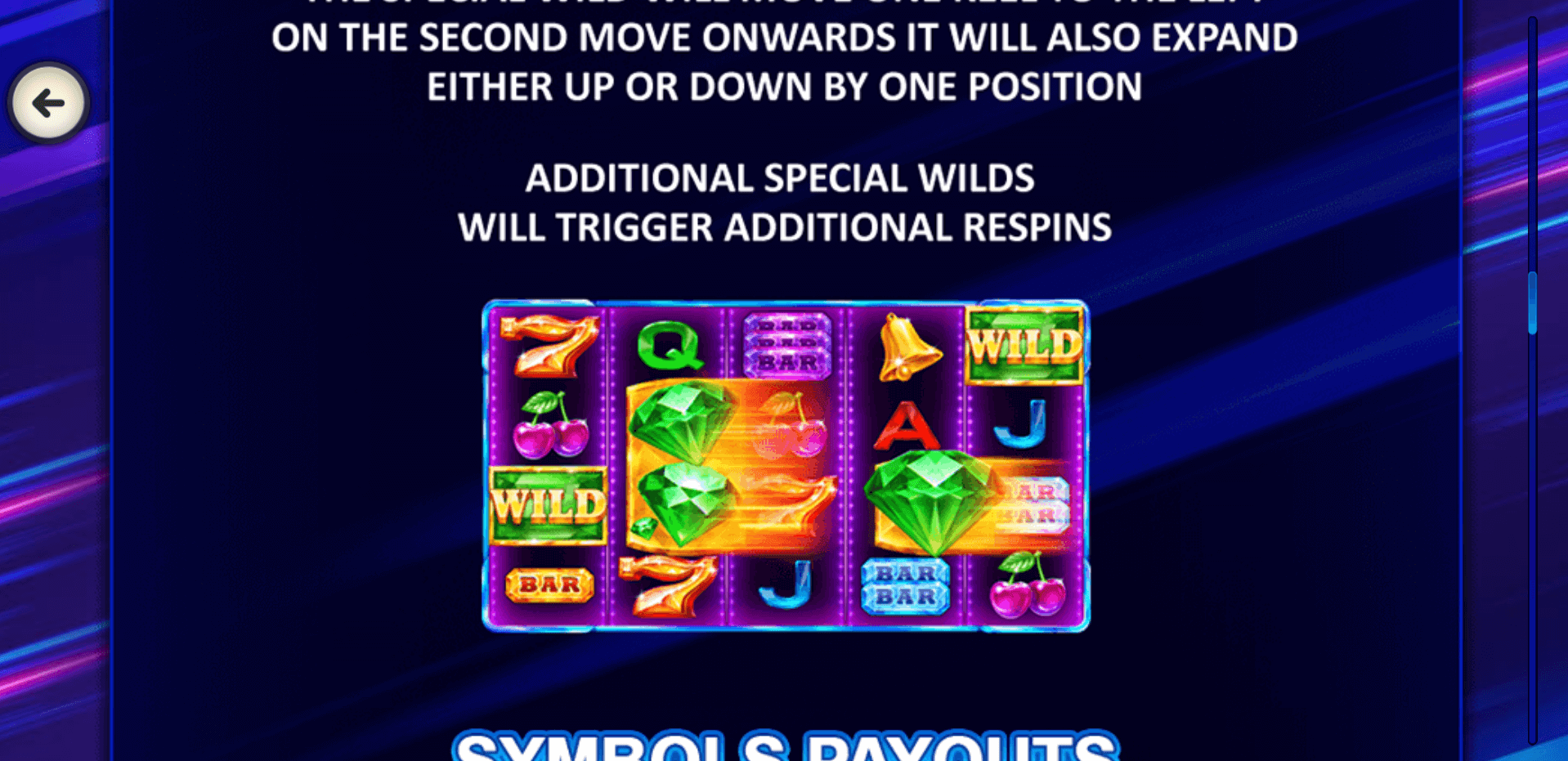 better wilds slot machine detail image 2